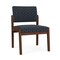 Lesro Lenox Armless Guest Chair, 22.5 in W 26 in L 31.5 in H LW1102 - alternate 1